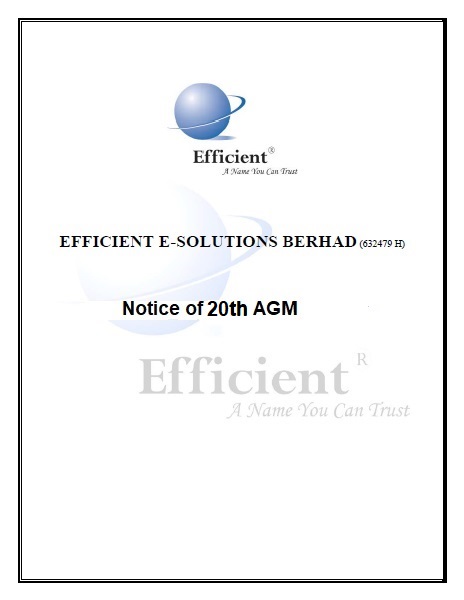 Notice of 19th AGM