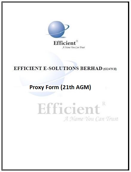 Proxy Form (19th AGM)